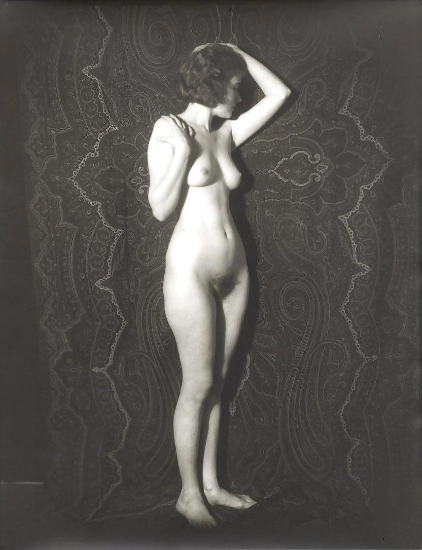 24P Vintage Erotic Photo Art 8 - Nude Model 5 Ziegfeld Girls