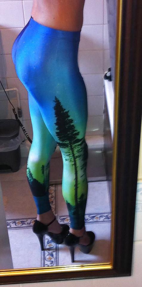 25P Leggings, tights, spandex, latex, lycra, cute, hot, sexy