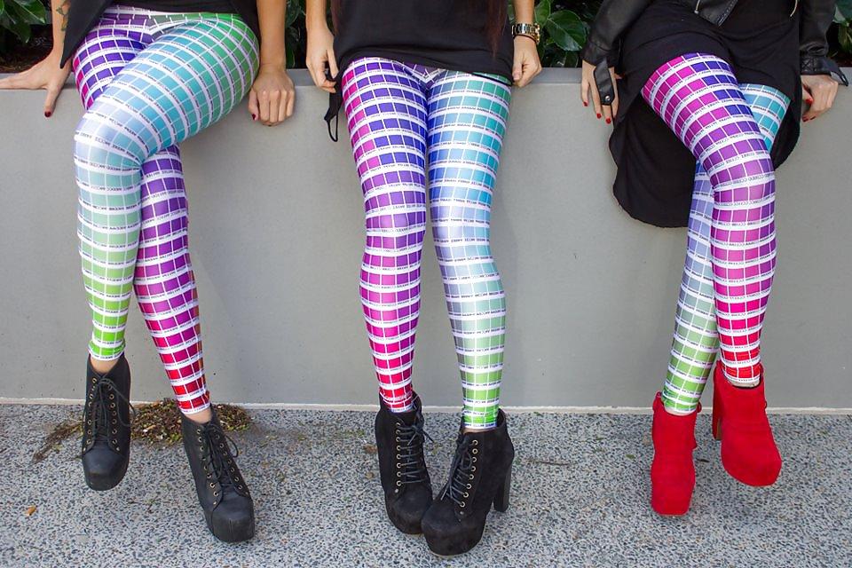 25P Leggings, tights, spandex, latex, lycra, cute, hot, sexy