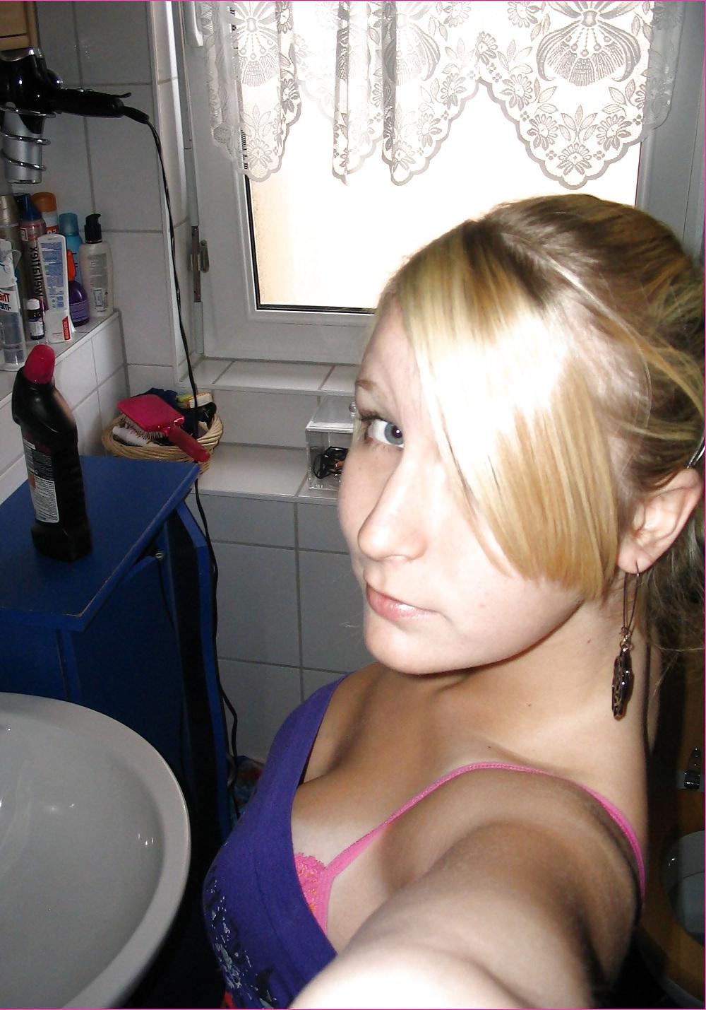9P Cute Young Blonde Teen