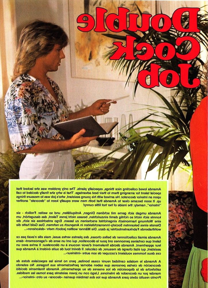 25P classic magazine #951 - double cock job
