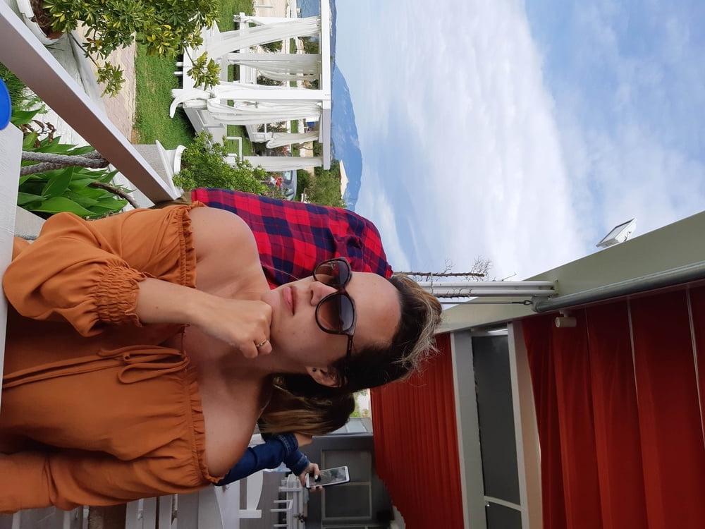 21P Wifes tits slutty chubby whore exposed