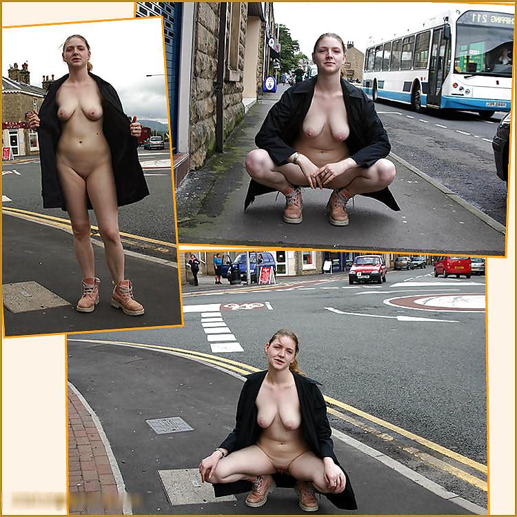 8P Naked in public places