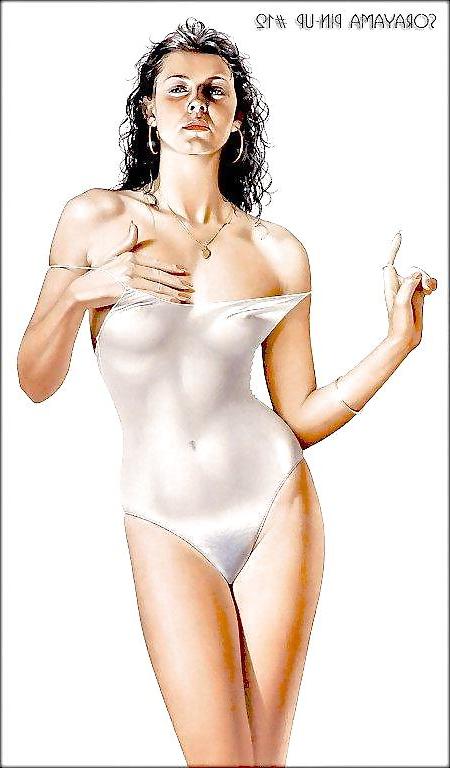 25P Pin-up Art 11 - Hajime Sorayama (2)