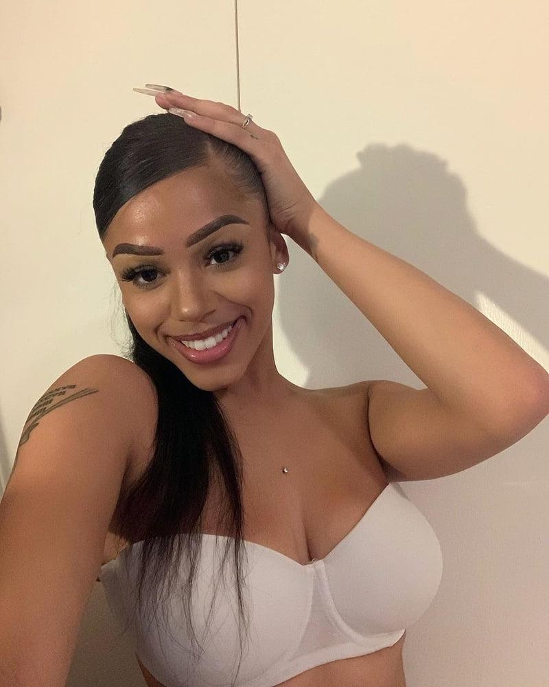 25P Cute black sexy slag Darcy