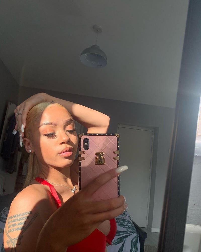 25P Cute black sexy slag Darcy