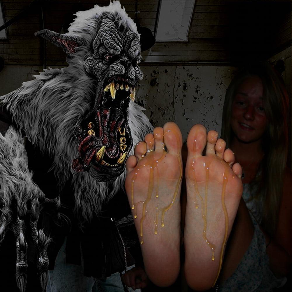 24P Monsters love feet
