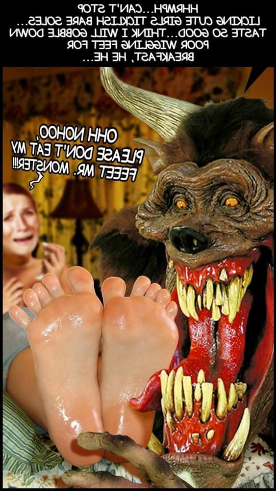 24P Monsters love feet