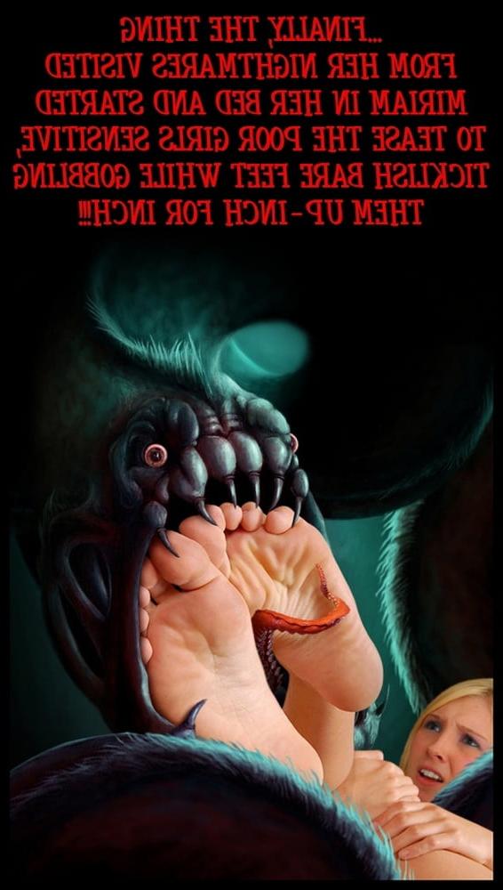 24P Monsters love feet