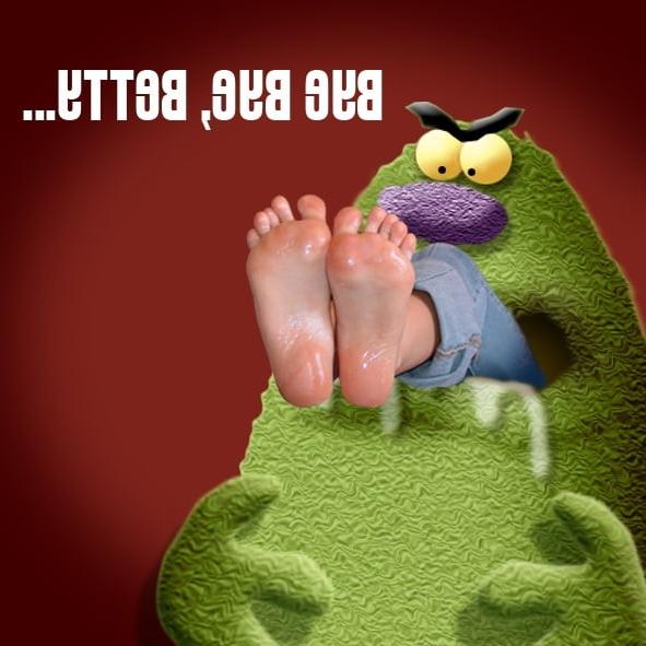24P Monsters love feet