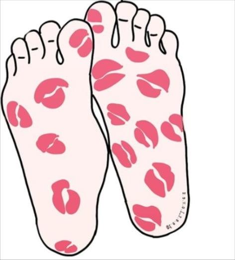 25P love feet