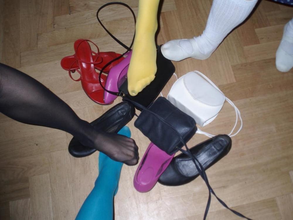 25P candid nylon feet  Facebook 4