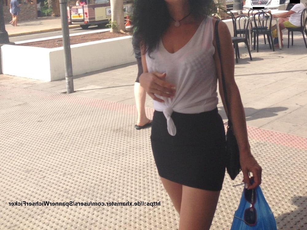 7P Nutte Hooker Hure Whore Bitch wear String Tanga Fotze Candid