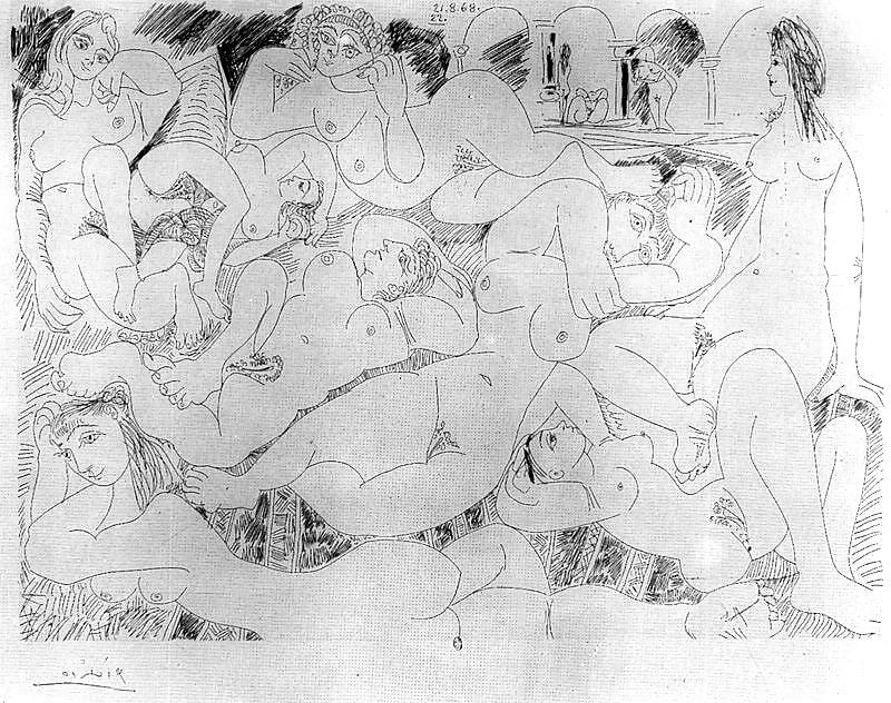 23P Drawn Ero and Porn Art 36 - Pablo Picasso 1