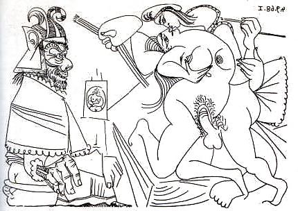 23P Drawn Ero and Porn Art 36 - Pablo Picasso 1