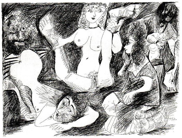 23P Drawn Ero and Porn Art 36 - Pablo Picasso 1