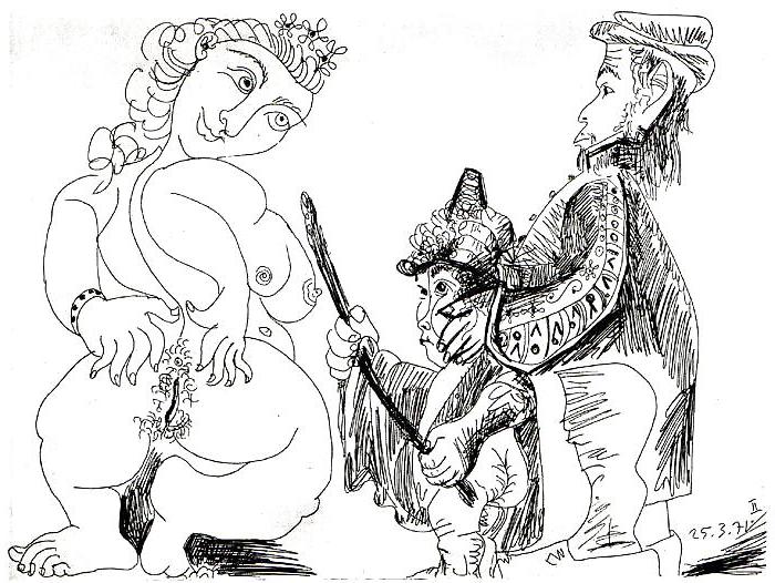 23P Drawn Ero and Porn Art 36 - Pablo Picasso 1