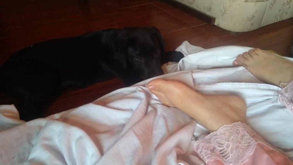 21P Mother in law feet