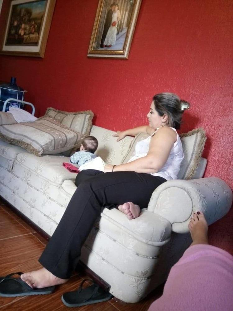 21P Mother in law feet