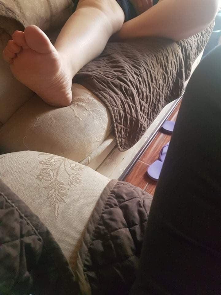 21P Mother in law feet