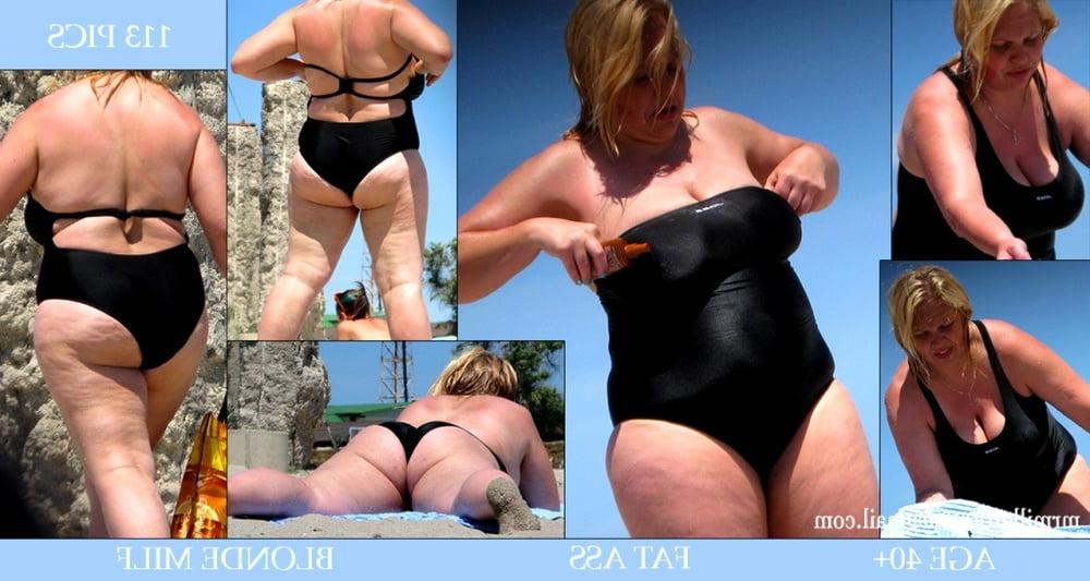 25P Chubby Blondes on the beach (my top)