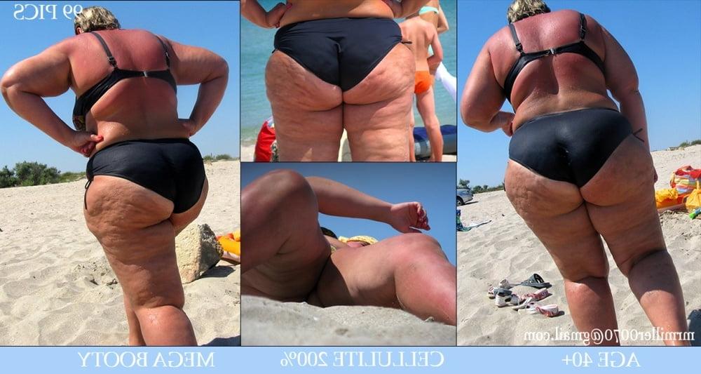 25P Chubby Blondes on the beach (my top)