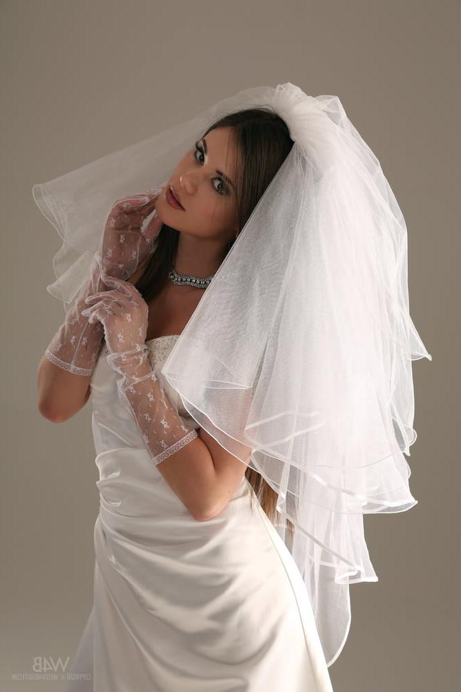 25P Bride in White Stockings