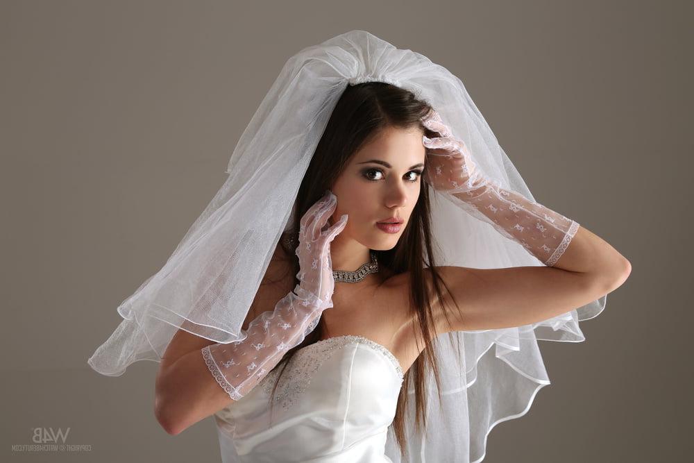 25P Bride in White Stockings