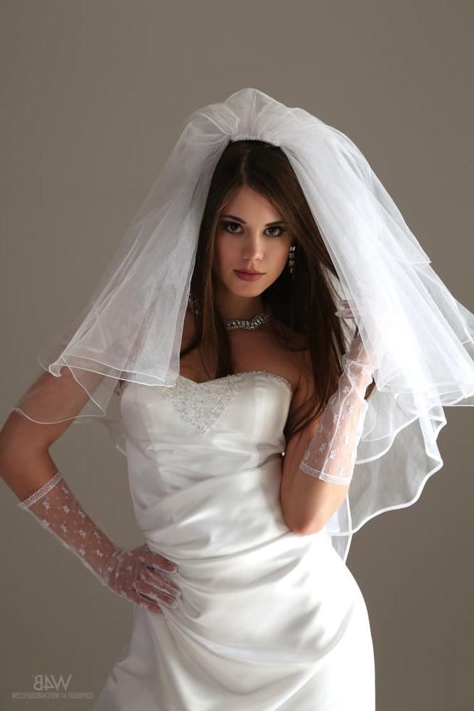 25P Bride in White Stockings