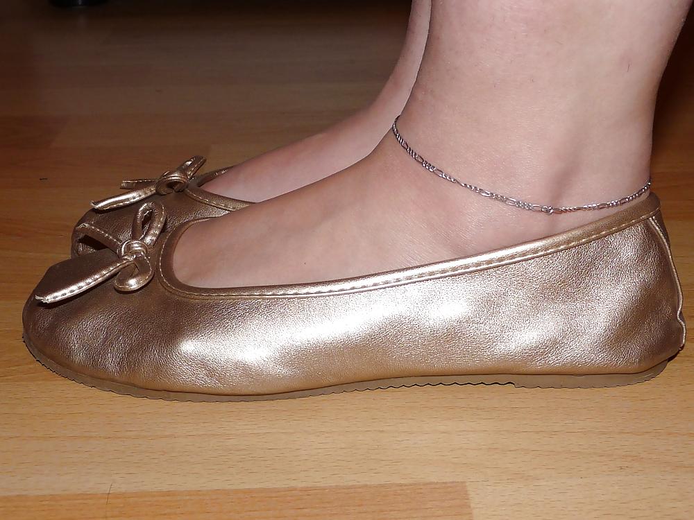 4P Girlfriends high heels shoes flats ballerinas feet 1
