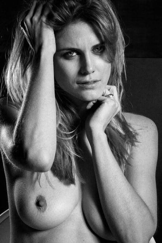 13P Sexy Ashley James - Topless Shoot 2014