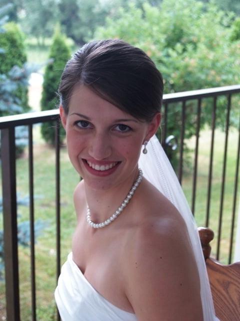 24P Beautiful Bride Natalie Shows Her Naughty Side