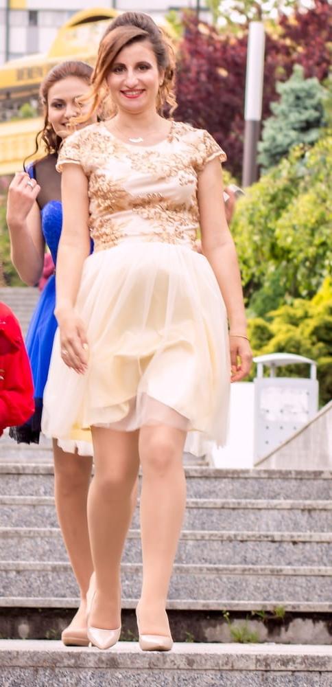 24P Romanian Wedding Pantyhose - Bride