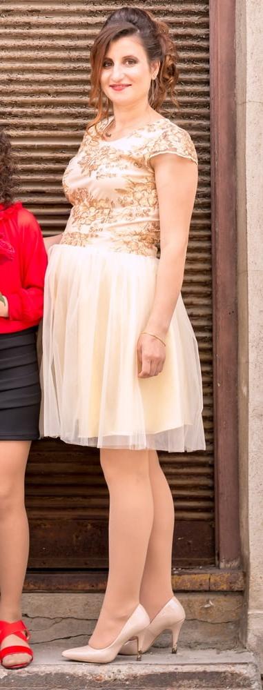 24P Romanian Wedding Pantyhose - Bride