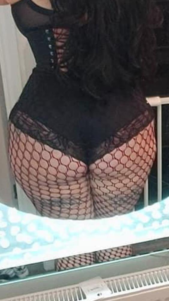 15P Chubster British chav slut stockings and tights Part 7