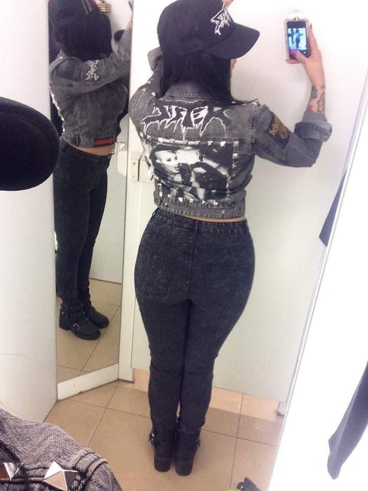 15P Chubster British chav slut stockings and tights Part 7