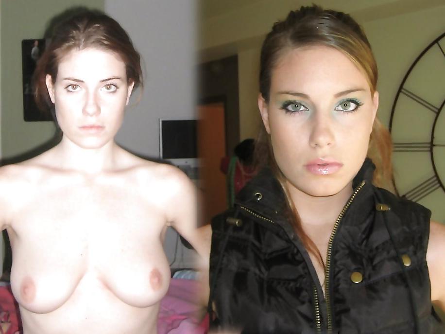 25P Before and After Topless