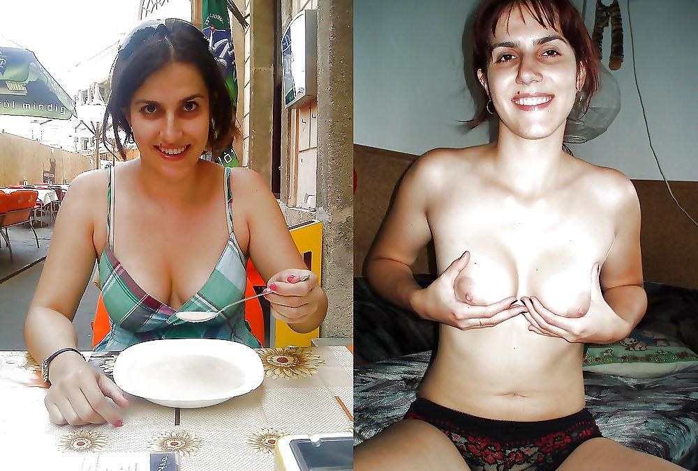 25P Before and After Topless