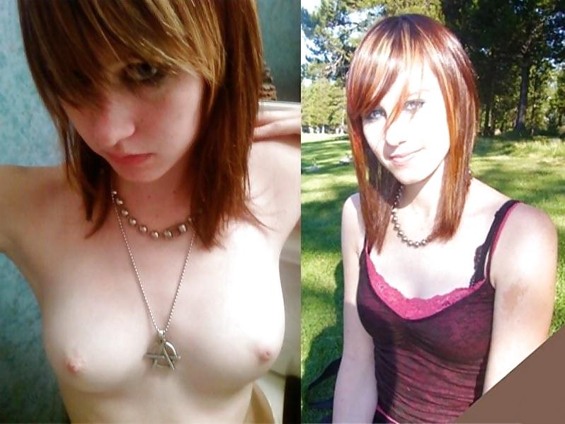 25P Before and After Topless