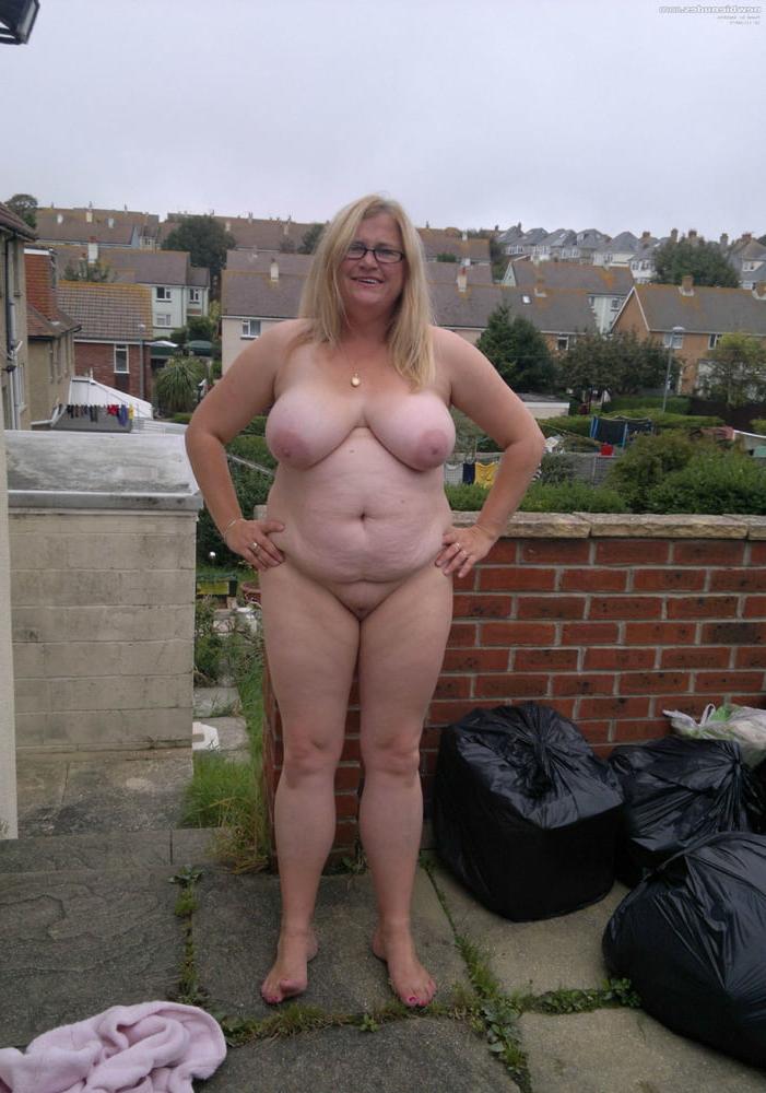 16P 801 - bbw fat chubby mature dirty panties - fett mollig reif