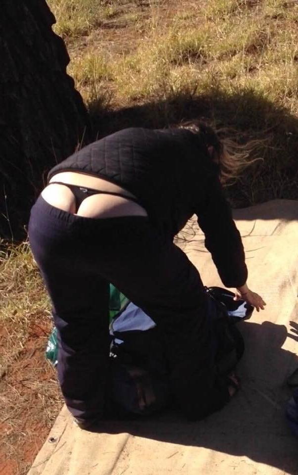 25P Real Milfs wear thongs