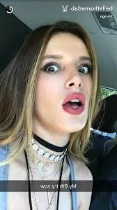 15P Bella Thorne hot bitch tongue