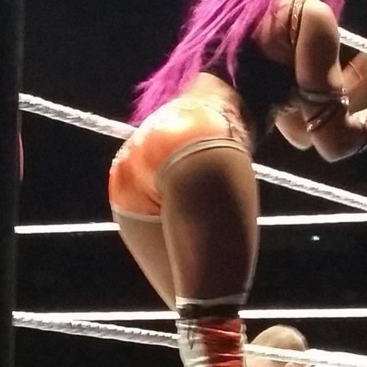 25P WWE Sasha Banks dauergeile Boss bitch