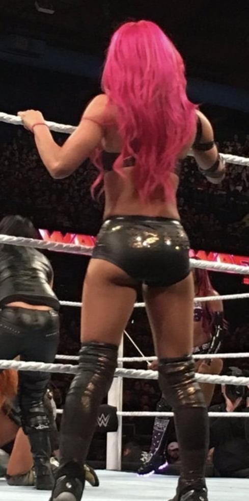 25P WWE Sasha Banks dauergeile Boss bitch