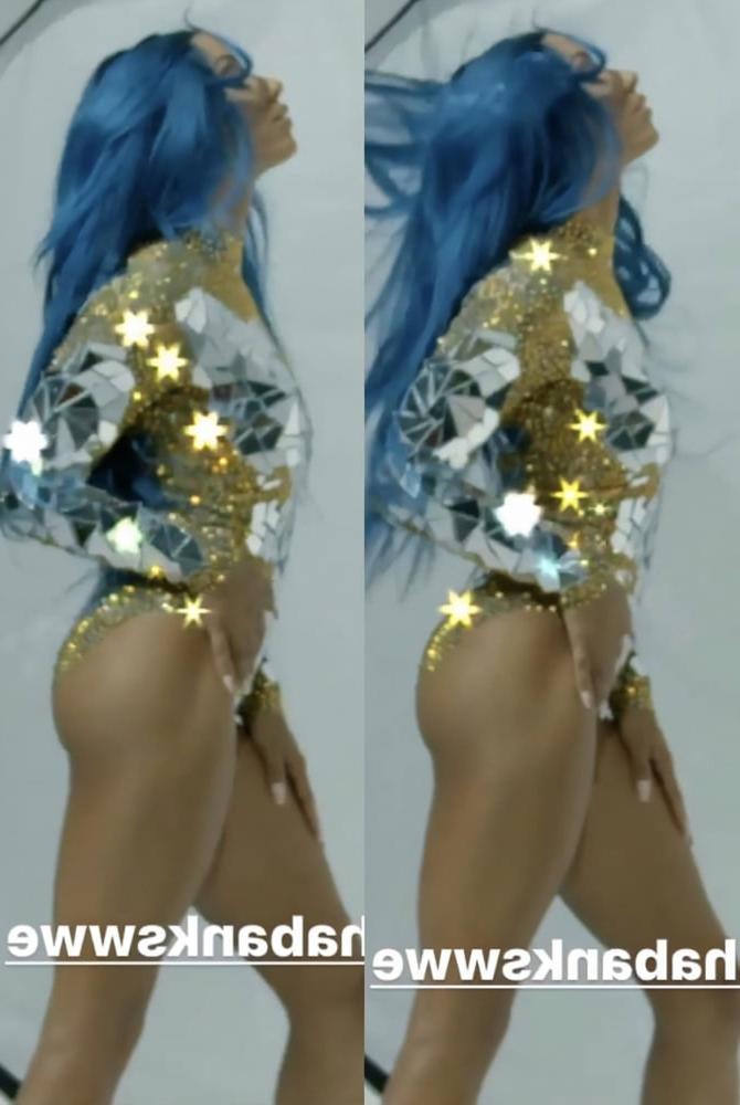 25P WWE Sasha Banks dauergeile Boss bitch