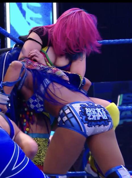 25P WWE Sasha Banks dauergeile Boss bitch