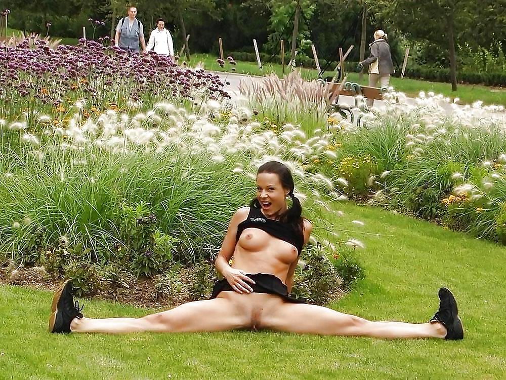 18P Weit und offen in Public -10-