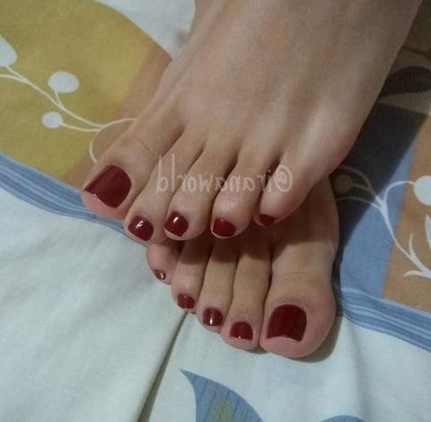 25P Feet model venezolana
