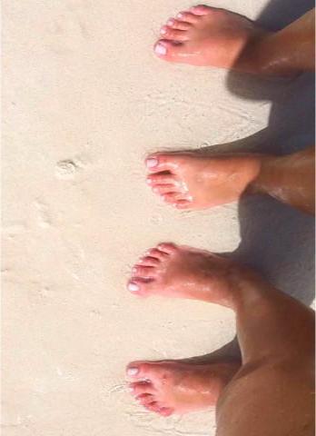 25P Feet model venezolana