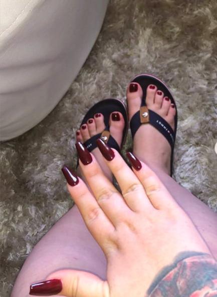 25P Feet model venezolana